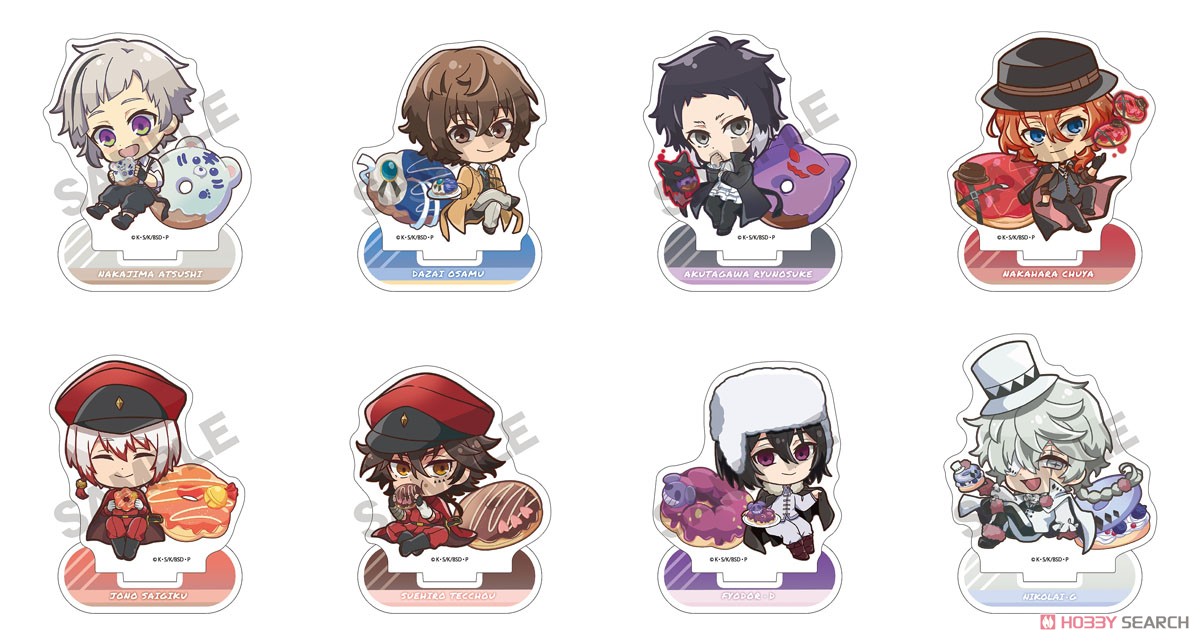 文豪ストレイドッグス アクリルスタンド 中島敦 きゃらペコドーナツ (キャラクターグッズ) その他の画像1
