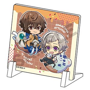 文豪ストレイドッグス ミニアクリルパネル 中島敦 太宰治 きゃらペコドーナツ (キャラクターグッズ)