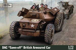 DAC `Sawn-off` British Armoured Car (Open Top) (Plastic model)