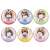 Osomatsu-san Trading Can Badge Pumpkin Ver. (Set of 6) (Anime Toy) Item picture1
