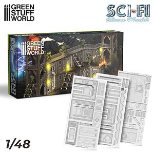 Sci-Fi Silicone Mould (Hobby Tool)