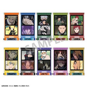 Naruto Trading Acrylic Stand Scene Picture (Set of 10) (Anime Toy)