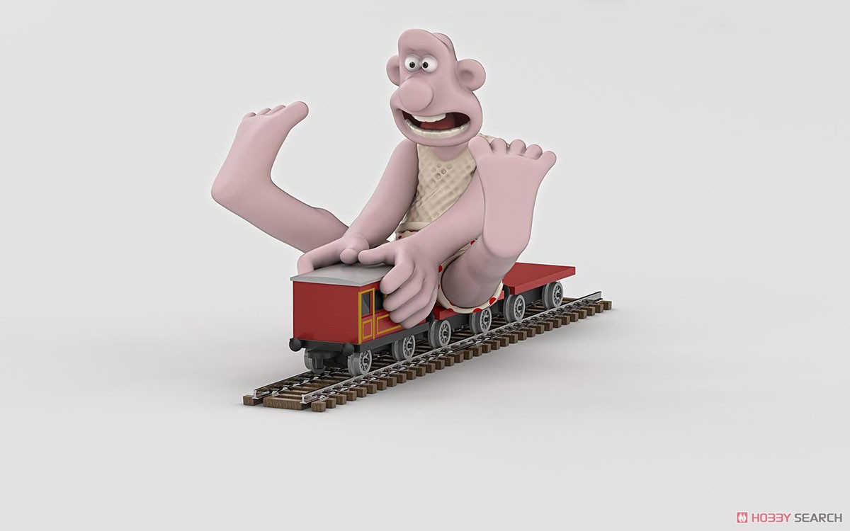 Wallace & Gromit - The Wrong Trousers - Wallace & Flatbed Wagon (Diecast Car) Item picture2