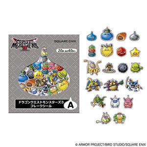 Dragon Quest Monsters: The Dark Prince Flake Sticker A (Anime Toy)
