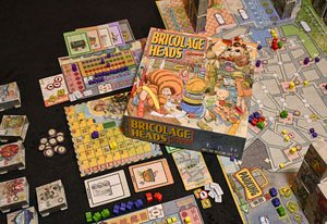 BRICOLAGE HEADS (Board Game)