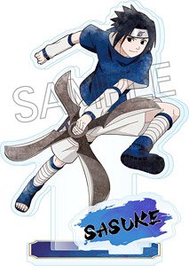 NARUTO -ナルト- 疾風伝 アクリルスタンド -忍の軌跡- うちはサスケ A (キャラクターグッズ)