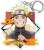 Naruto: Shippuden Acrylic Key Ring - Shinobi no Kiseki - Naruto Uzumaki B (Anime Toy) Item picture1