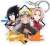 Naruto: Shippuden Acrylic Key Ring - Shinobi no Kiseki - Naruto & Sasuke & Sakura (Anime Toy) Item picture1