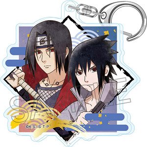 Naruto: Shippuden Acrylic Key Ring - Shinobi no Kiseki - Sasuke & Itachi (Anime Toy)