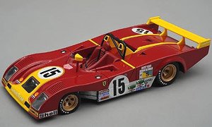 Ferrari 312 Pb Le Mans 24h 1973 #15 Jacky Ickx / Brian Redman (Diecast Car)
