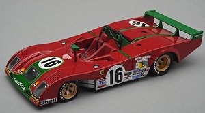 フェラーリ 312 Pb ル・マン24時間 1973 総合2位入賞車 #16 Arturo Merzario/Carlos Pace (ミニカー)