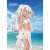 [Fate/kaleid liner Prisma Illya: Licht - The Nameless Girl] [Especially Illustrated] B2 Tapestry (Chloe / Wedding Swimwear) (Anime Toy) Item picture1