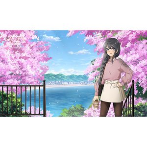 Rascal Does Not Dream of a Knapsack Kid [Especially Illustrated] Blanket (Mai Sakurajima / Sakura) (Anime Toy)