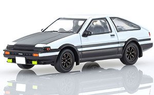 Kyosho Mini Car & Book No.16 Toyota Sprinter Trueno AE86 (White) (Diecast Car)