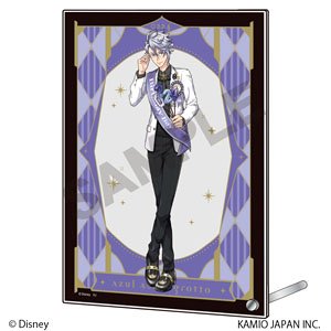 Disney: Twisted-Wonderland Acrylic Panel Azul Ashengrotto Dress Up Birthday (Anime Toy)