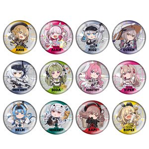 勝利の女神：NIKKE デフォルメ缶バッジ (8個セット) (キャラクターグッズ)