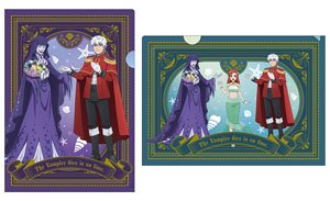 TVアニメ「吸血鬼すぐ死ぬ2」 描き下ろしクリアファイルセット 【人魚姫ver.】 (キャラクターグッズ)