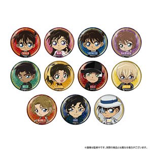 名探偵コナン トレーディング缶バッジ デフォルメ ランウェイ2nd (11個セット) (キャラクターグッズ)