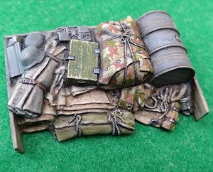 Rear Load Luggage Set (for Pz.Kpfw. IV Series) (Plastic model)