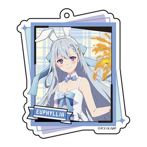 TV Animation [The Magical Revolution of the Reincarnated Princess and the Genius Young Lady] [Especially Illustrated] Acrylic Key Ring Bunny Girl Ver. (2) Euphyllia (Anime Toy)