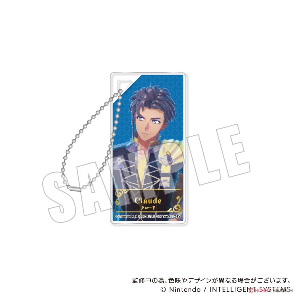 Fire Emblem Engage Acrylic Block Key Ring 60. Claude (Anime Toy) Item picture1