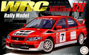 Lancer Evolution VII WRC Rally Model (Model Car)
