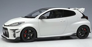 TOM`S GR Yaris 2021 Super White 2 (Diecast Car)