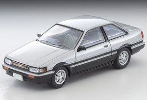 TLV-N284c Toyota Corolla Levin 2 Door GT-APEX 1984 (Silver / Black) (Diecast Car)