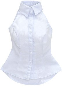 AZO2 Halter Neck Shirt (Pale Blue) (Fashion Doll)