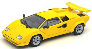 Lamborghini Countach Yellow (Diecast Car)