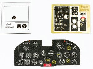 P-47サンダーボルト初期・着色計器板・キネティック他 (プラモデル)