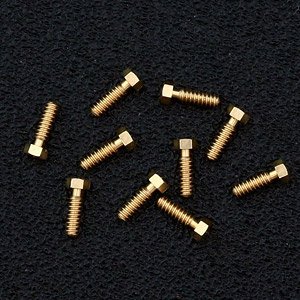 Miniature hexagon coupling bolt M1.0x3 (10 pieces) (Material) (Metal Parts)