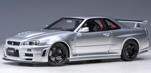 Nismo R34 GT-R Z-tune (Z-tune Silver) (Diecast Car)