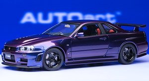 Nismo R34 GT-R Z-tune (Midnight Purple III) (Diecast Car)