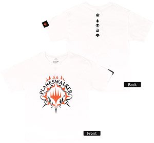 FANTHFUL マジック:ザ・ギャザリング FP001MTG2023 Tシャツ ホワイト L (キャラクターグッズ)