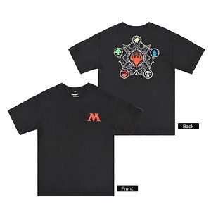 FANTHFUL マジック:ザ・ギャザリング FP002MTG2023 Tシャツ ブラック M (キャラクターグッズ)