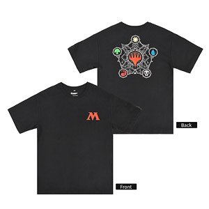 FANTHFUL マジック:ザ・ギャザリング FP002MTG2023 Tシャツ ブラック L (キャラクターグッズ)
