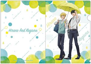 [Sasaki and Miyano: Graduation] [Especially Illustrated] Clear File Taiga Hirano & Akira Kagiura (Anime Toy)