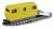 9mm Gauge Rail Cleaning Car New Mop-Kun w/Motor (Yellow) (Model Train) Item picture1