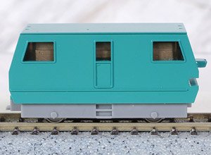 Rail Cleaning Car New Mop-Kun w/Motor (Blue Green) (Model Train)