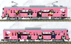 鉄道コレクション 熊本電気鉄道03形 (くまモンラッピング)2両セット (2両セット) (鉄道模型)
