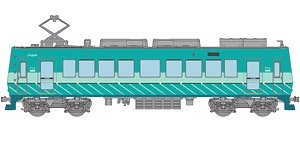 The Railway Collection Eizan Electric Railway Series 700 Renewal #711 (Green) (Model Train)
