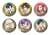 Blue Lock Vintage Series Can Badge -Balloon Bouquet- (Set of 6) (Anime Toy) Item picture1