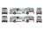 ザ・バスコレクション 京王電鉄バス さよなら西工96MC 中型ロング車 京王電鉄バスカラー2台セット (2台セット) (鉄道模型) その他の画像1