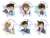 Detective Conan Modern Gradation Acrylic Key Chain Vol.2 (Set of 6) (Anime Toy) Item picture1