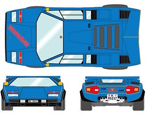 Lamborghini Countach LP500S `Walter Wolf 2nd` Ch.1120202 1976 後期型 (ミニカー)