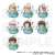 Hetalia: World Stars Trading Fuwamin Key Ring B Box (Set of 7) (Anime Toy) Item picture1