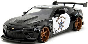 2016 Chevy Camaro SS Widebody Black / Drift Patrol (Diecast Car)