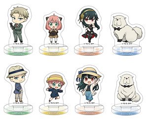 SPY×FAMILY ちゅあスタ ミニチュアアクリルスタンドコレクション (8個セット) (キャラクターグッズ)