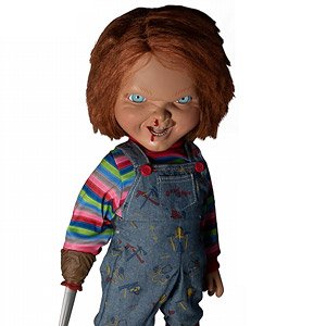 Designer Series / Child`s Play 2: Chucky 15inch Mega Scale Talking Figure Menasing Ver. (Completed)